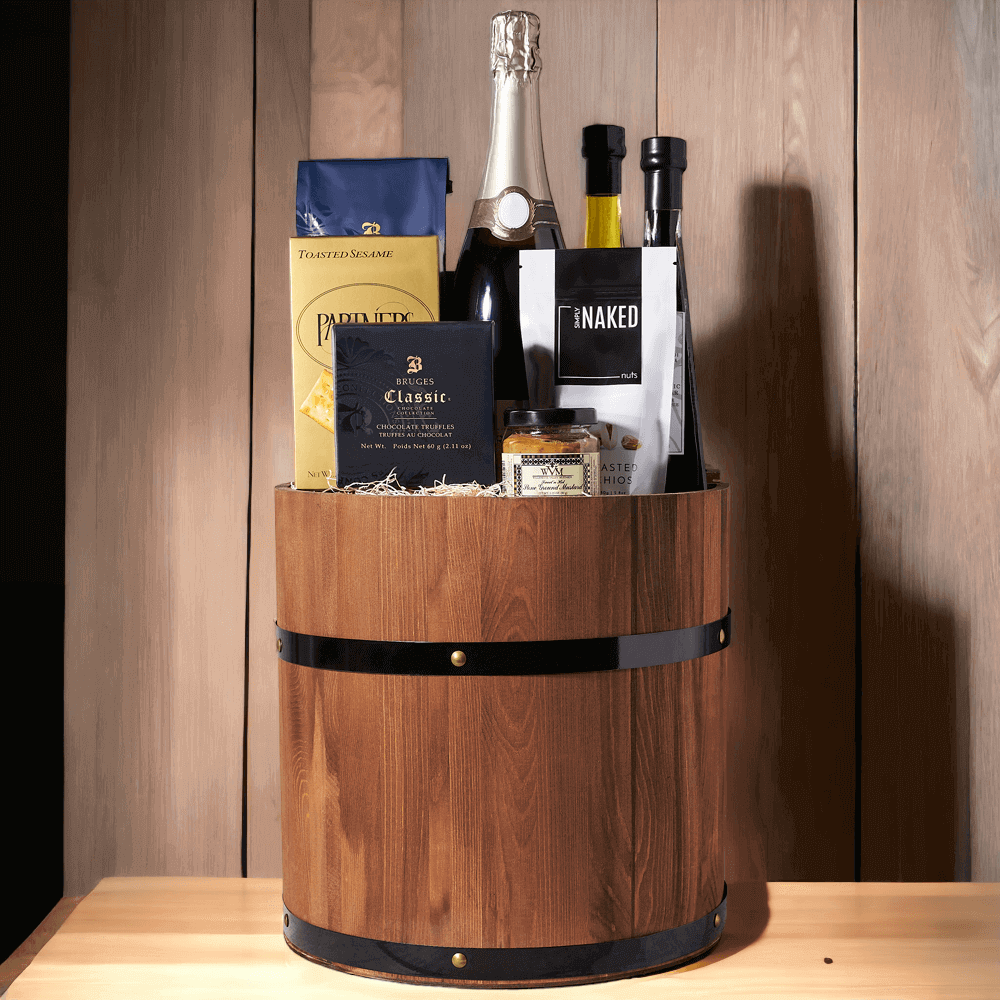 The Ultimate Sparkling Wine Gift Barrel