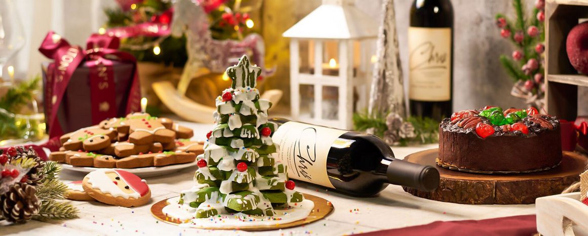 Christmas Wine gift Baskets