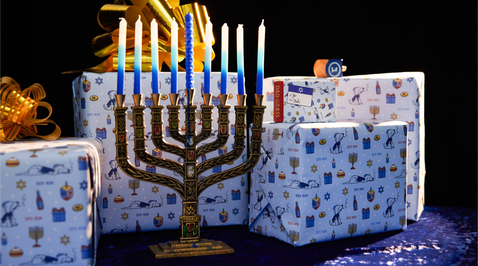 Hanukkah Wine gift Baskets