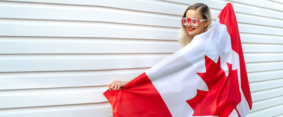 Canada Day Wine Gift Baskets