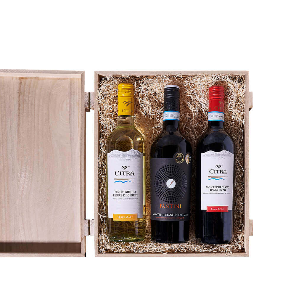 Abruzzo Red & White Wine Trio