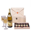 Burgundian Louis Jadot Chardonnay Wine & Truffle Gift, wine gift, wine, gourmet gift, gourmet, chocolate gift, chocolate