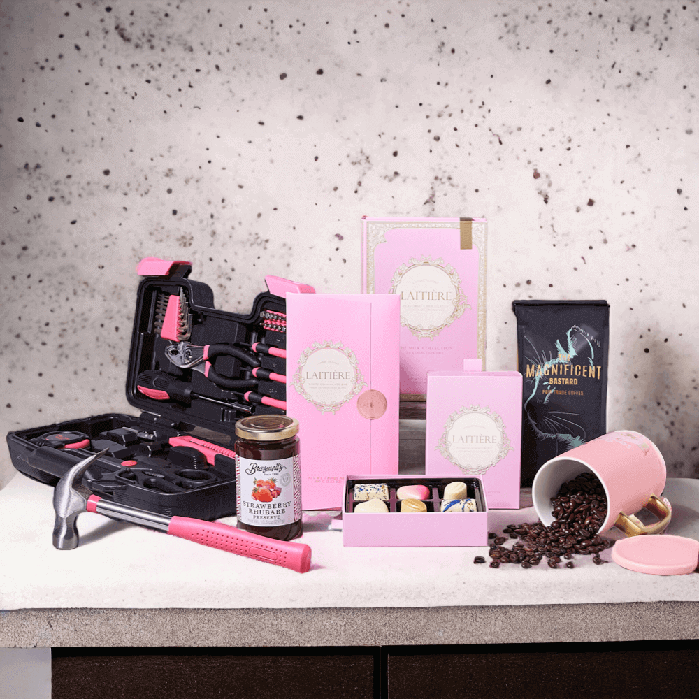 Coffee, Chocolate, & Tools Gift Set