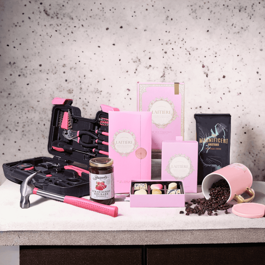 Coffee, Chocolate, & Tools Gift Set