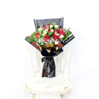 "Harmony Mixed Rose Bouquet" A great gift for your partner or loved ones! Combined with champagne, wine or chocolates and other gourmet delights.