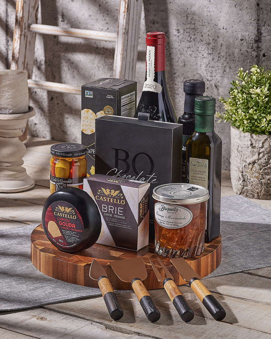 Wine gift presentation