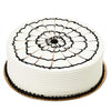 Large Black + White Layer Cake - Baked Goods - Cake Gift - Canada Delivery