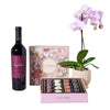 Mendoza Luigi Bosca Malbec & Orchid Gift Set, wine gift, wine, plant gift, plant, orchid gift, orchid, chocolate gift, chocolate