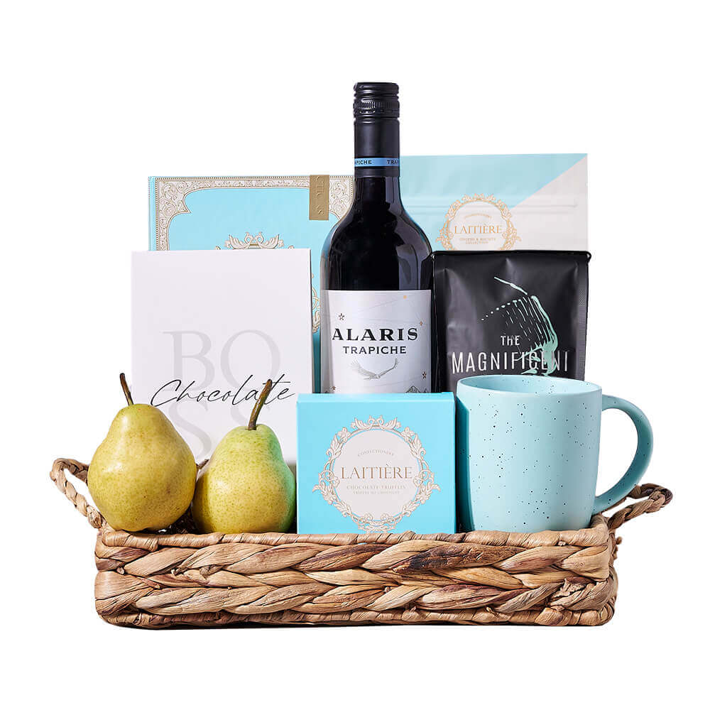 Mendoza Trapiche Malbec & Coffee Break Gift,  wine gift, wine, gourmet gift, gourmet, coffee gift, coffee