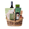 Sicilian Barone Montalto Cabernet Wine & Sweet Treat Basket, wine gift, wine, gourmet gift, gourmet, coffee gift, coffee