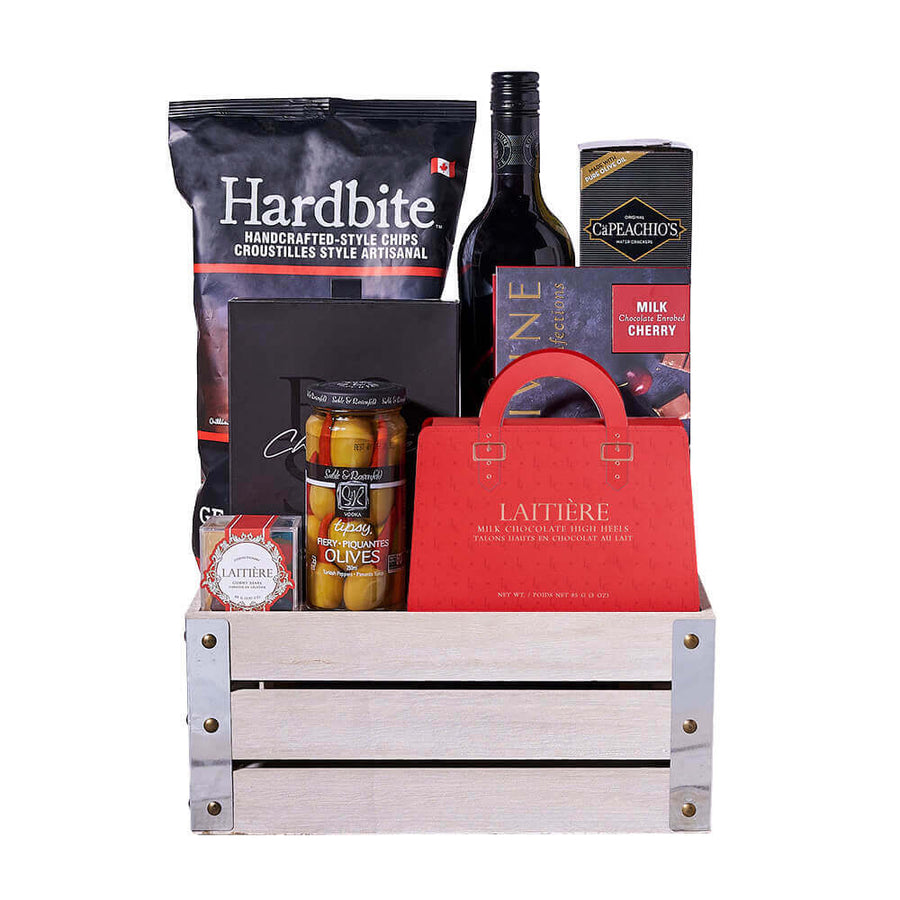 South Australia Rosemount Shiraz & Gourmet Snack Gift, wine gift, wine, gourmet gift, gourmet, chocolate gift, chocolate