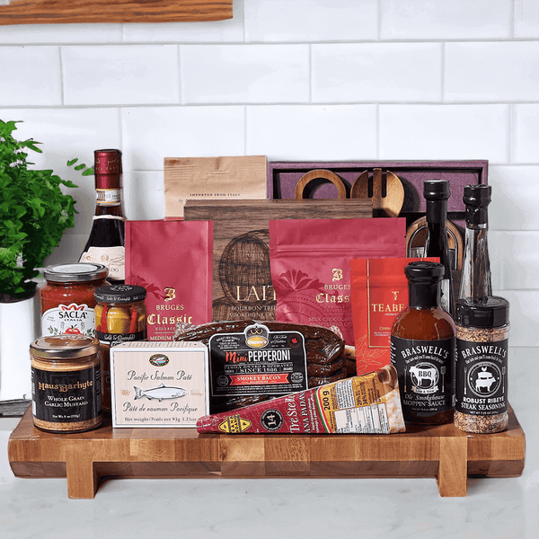 Tuscan Leonardo Red Wine & Pasta Dinner Set has everything one might need to prepare a decadent pasta feast with a taste of sunny Tuscany. 