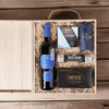  Complete with a bottle of wine, and a wide collection of delectable treats, the Wine & Cheese Gift Crate is a wonderful gift to send or share with family and friends. 