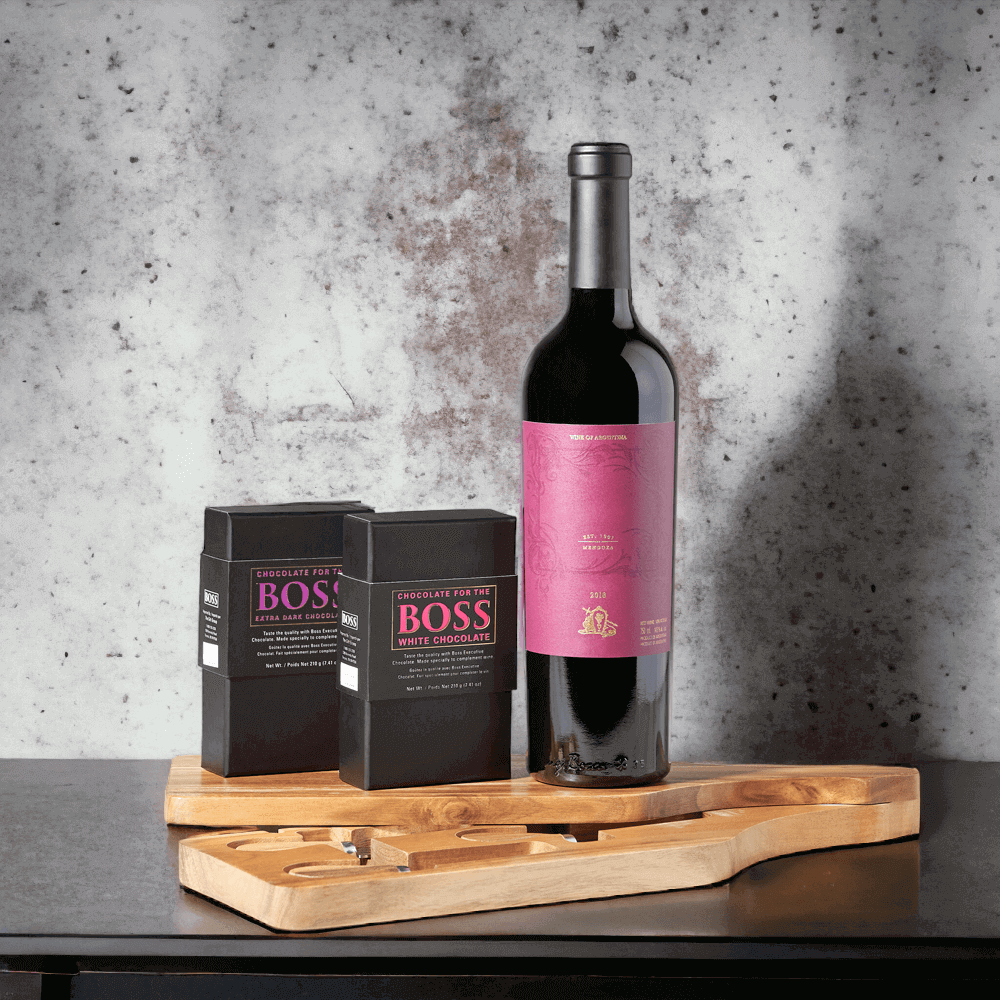 Wine & Chocolate Pairing Gift Set