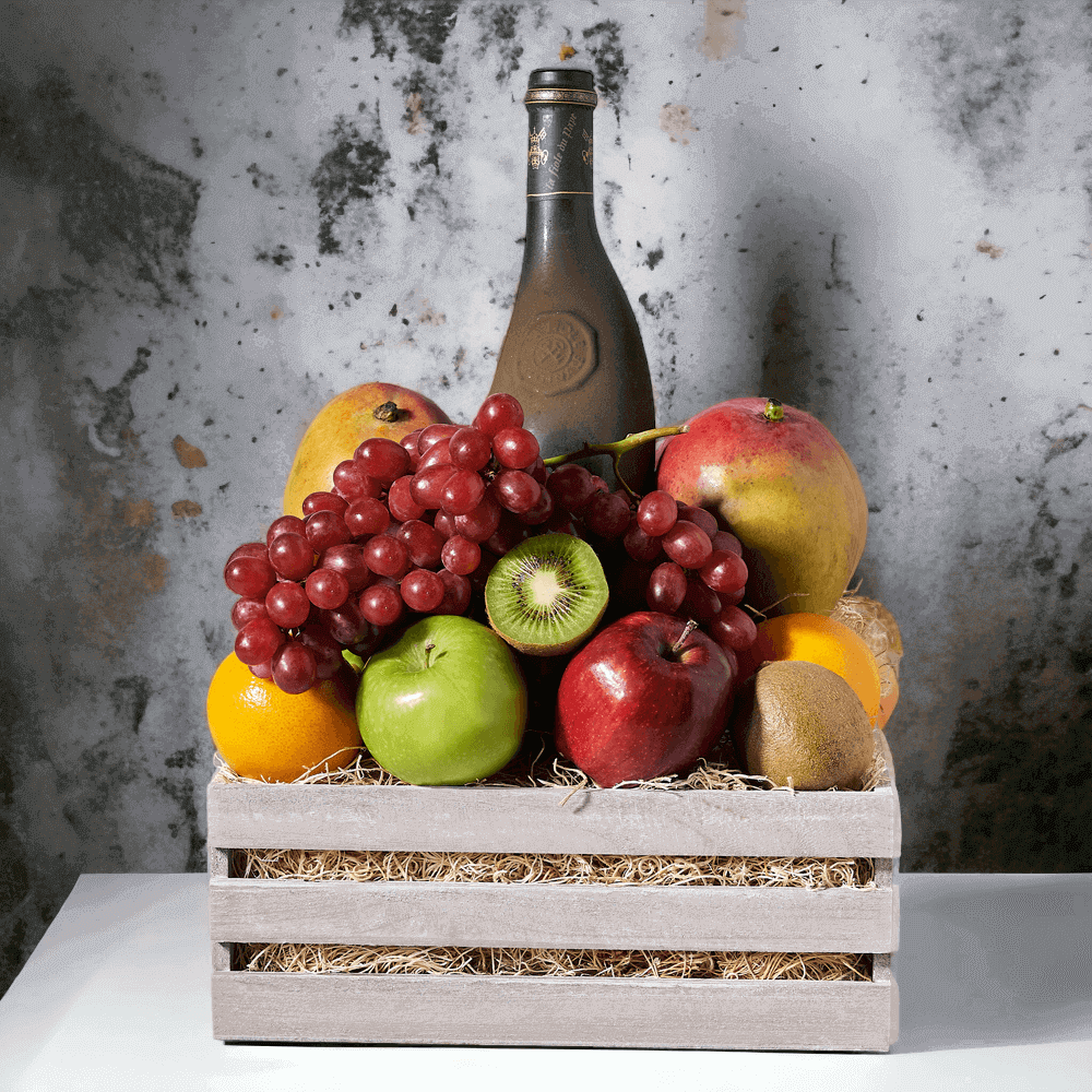 Wine & Fruit Crate