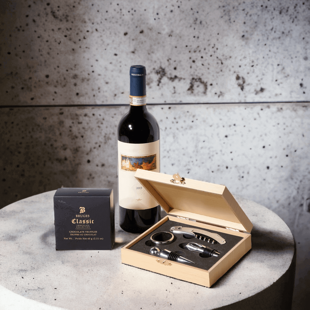 Wine & Truffle Gift with Tool Set