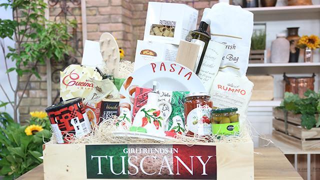 Girlfriends in Tuscany Gift Basket